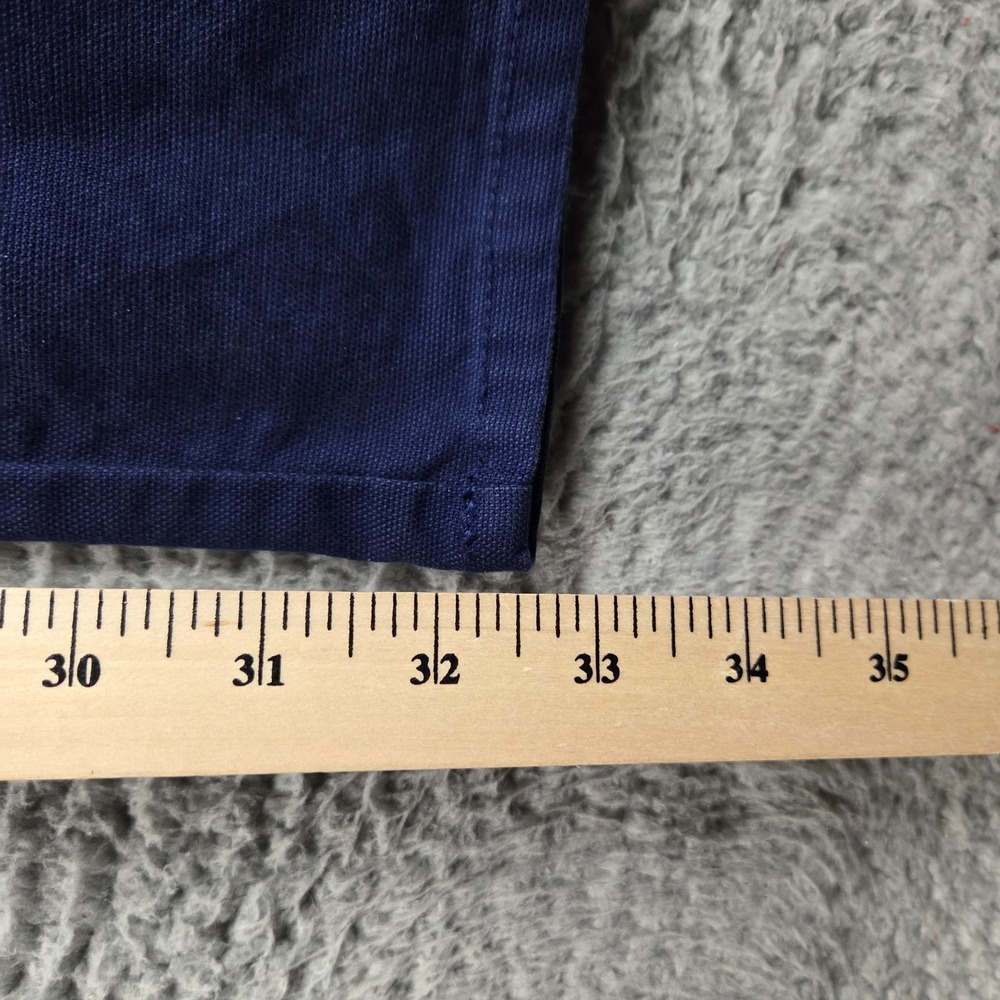 Peter Millar Crown Vintage Canvas Pants Mens 38 Blue Stretch Five Pocket Golf - Picture 5 of 12